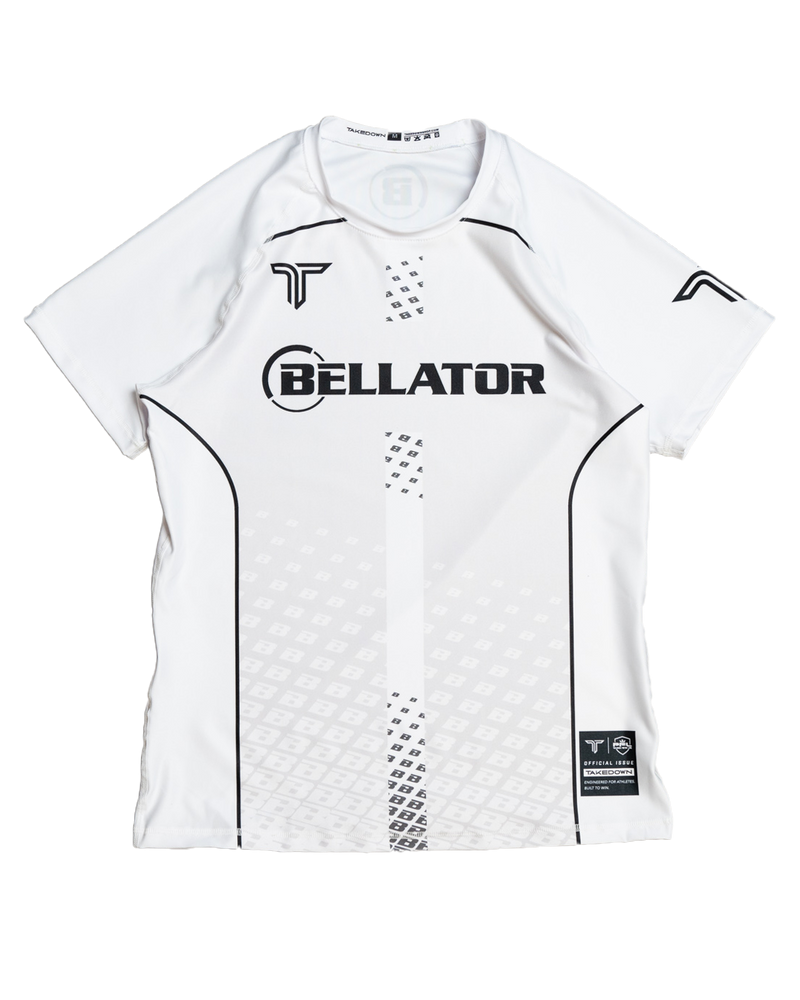 Bellator Walk Out Raglan Top - White
