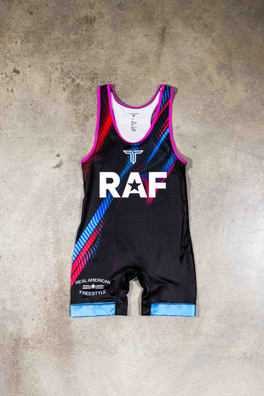 RAF05 Wrestling Men's Singlet - Black