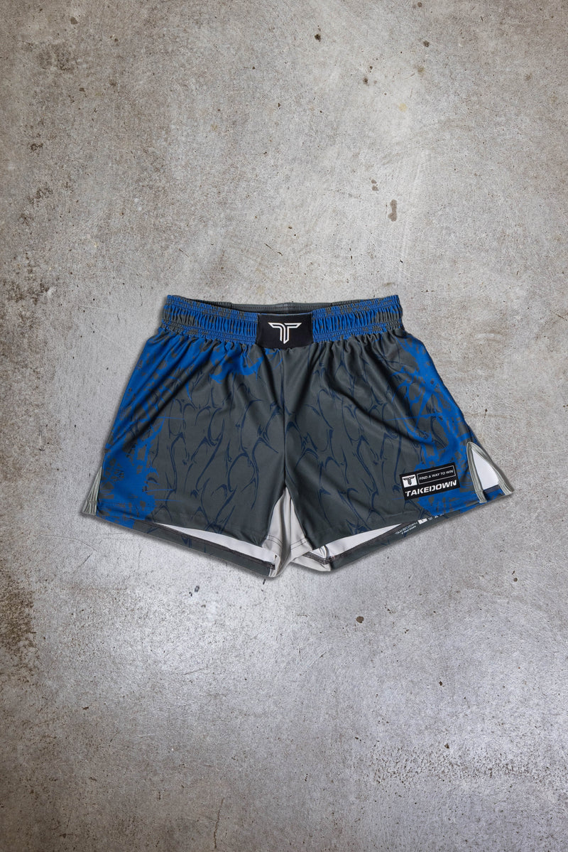 Youth Symbiotek Fight Shorts - Blue