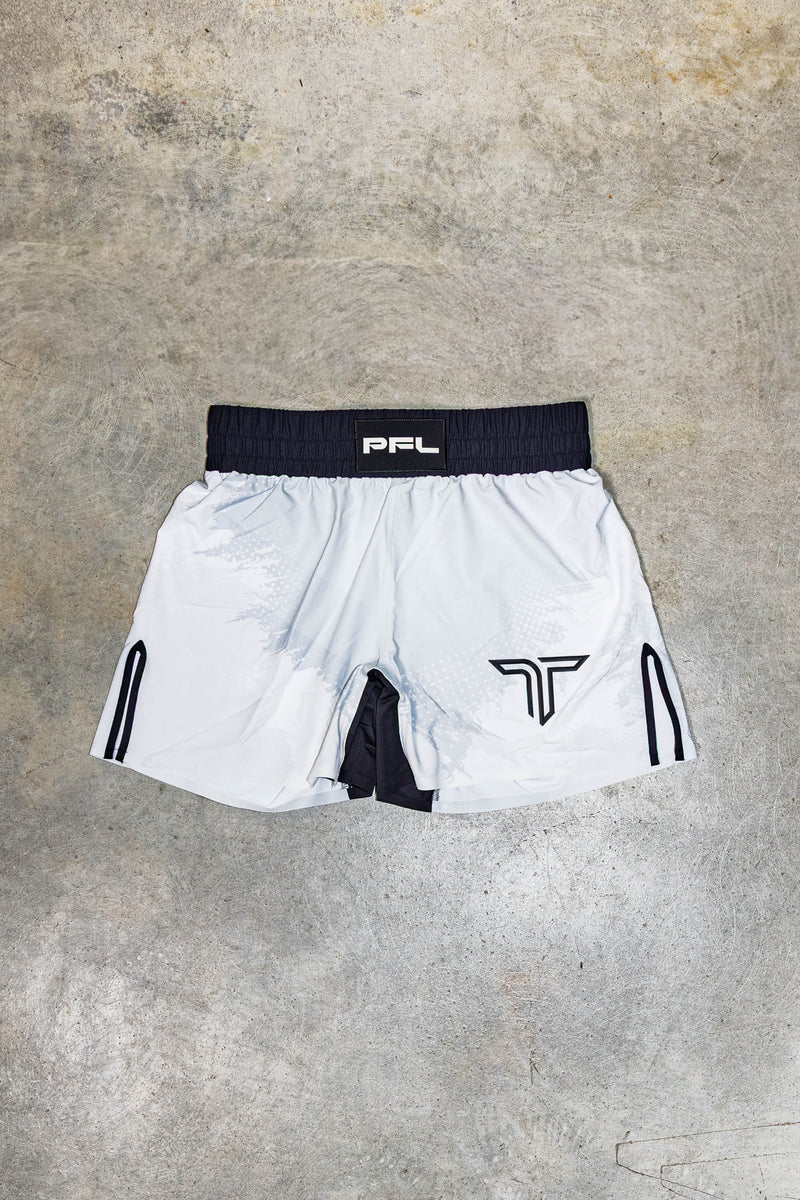 PFL Kaos Camo Pro Fight Short - White