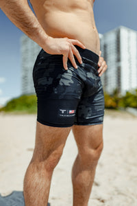TD-CS-002 360° Custom Compression Shorts