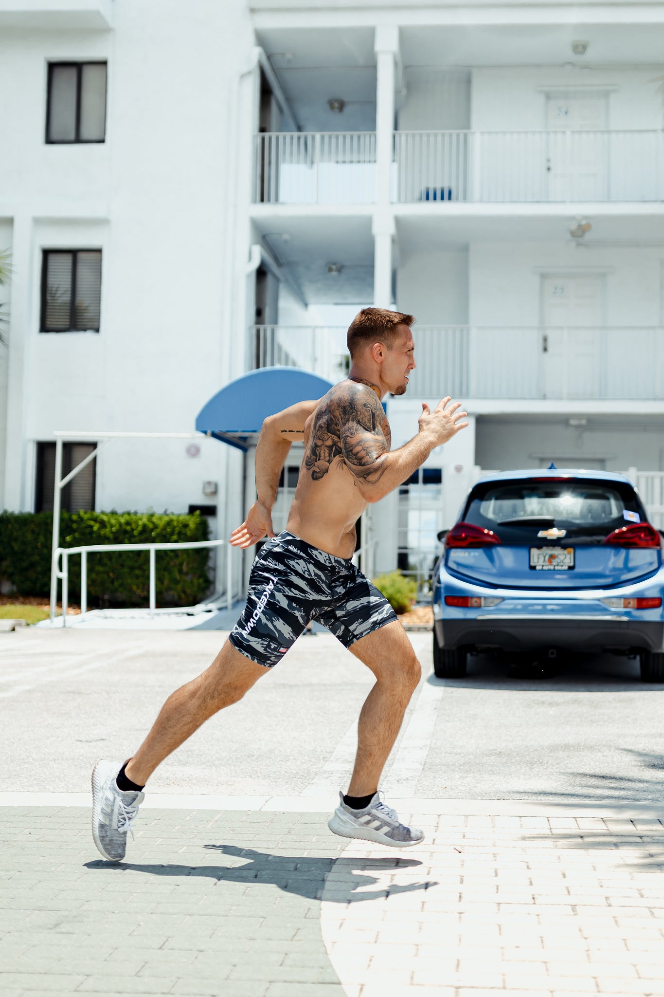 TD-CS-007 360° Custom Compression Shorts