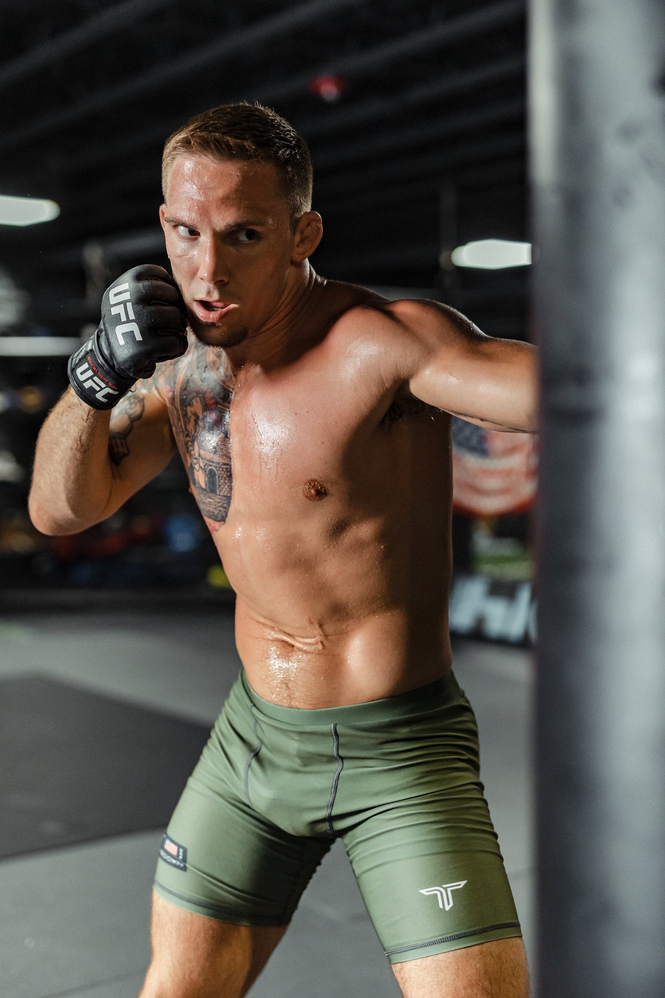 TD-CS-010 360° Custom Compression Shorts