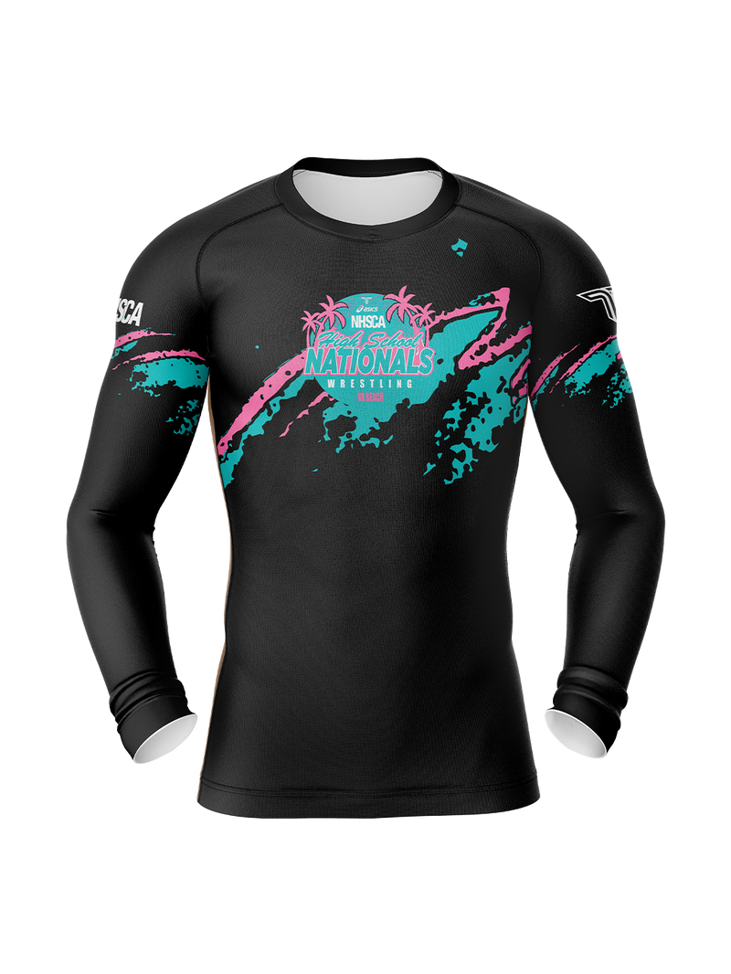 2026 NHSCA Nationals Long Sleeve Raglan - Black *PREORDER*