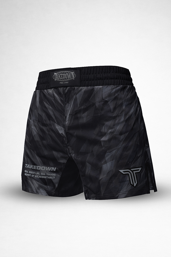 Dark Krystal Fight Shorts (5” & 7” Inseam) - Onyx