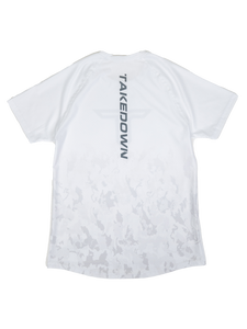 Particle Camo Raglan T-Shirt - Ghost Grey