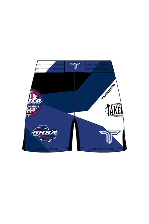 2026 GHSA State Fight Shorts - Navy (5” Inseam)