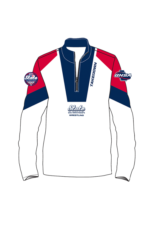 2026 GHSA State Quarter Zip - Red