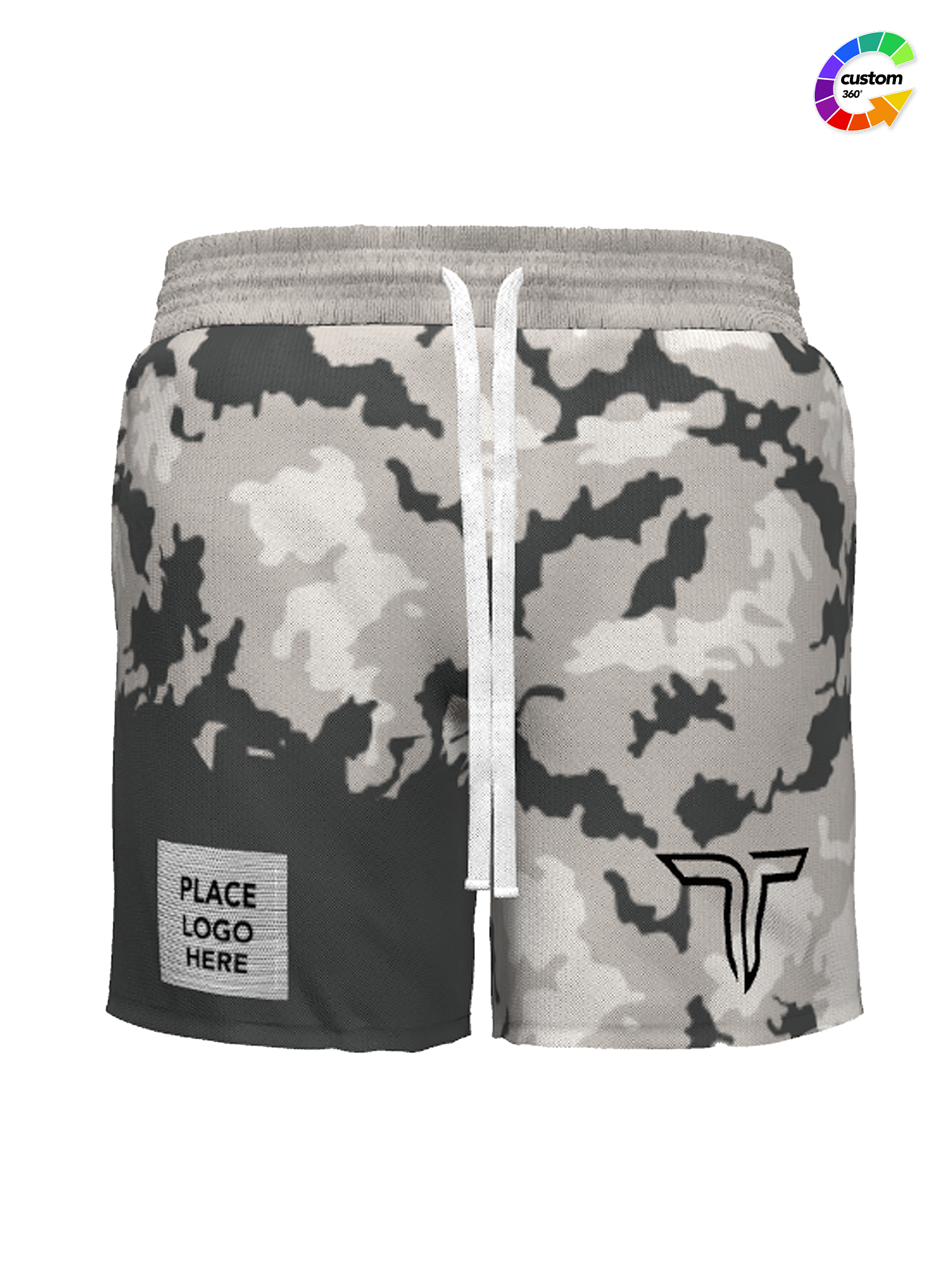 TD-GS-002 360° Custom Gym Shorts (5