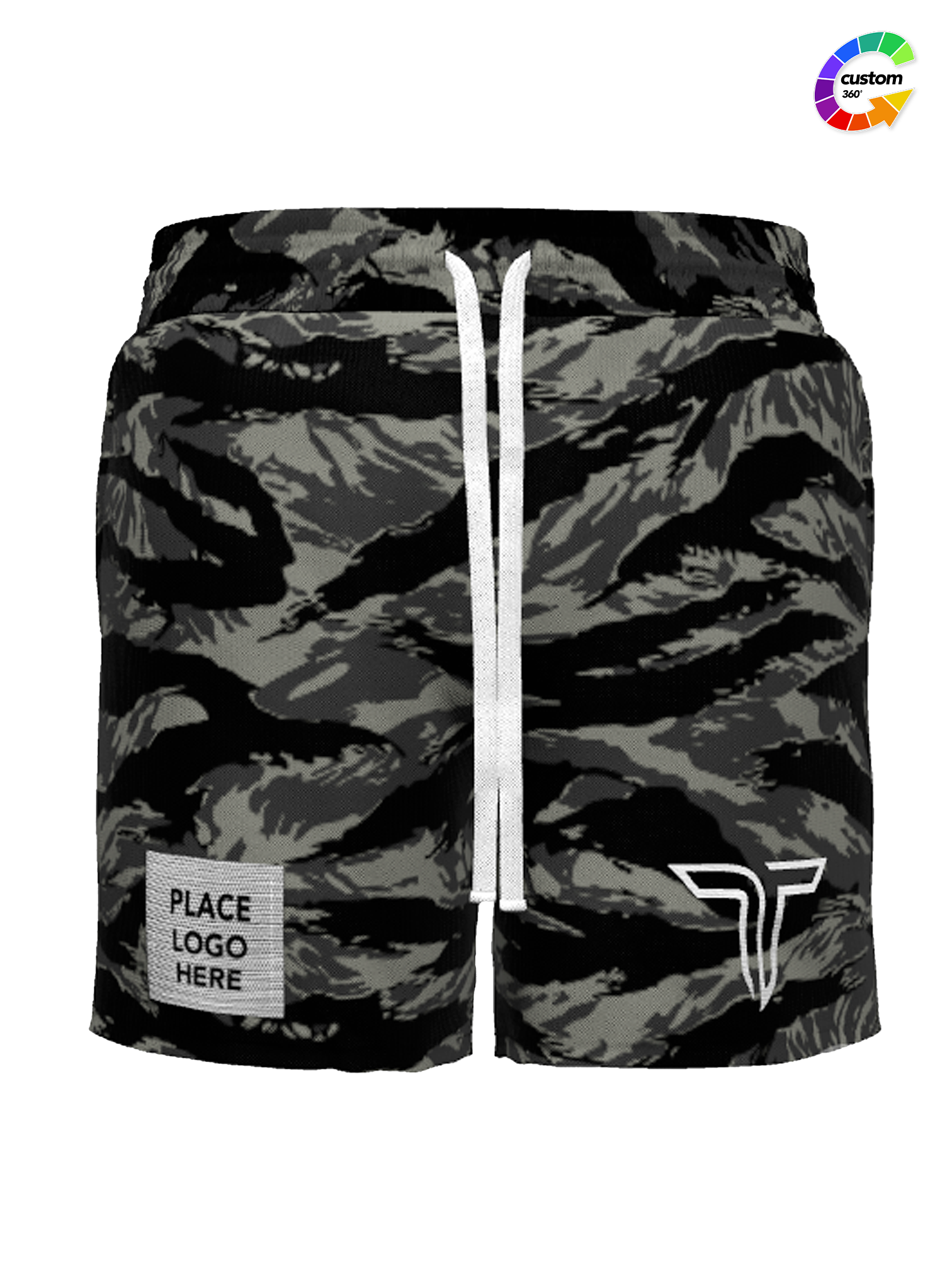TD-GS-007 360° Custom Gym Shorts (5