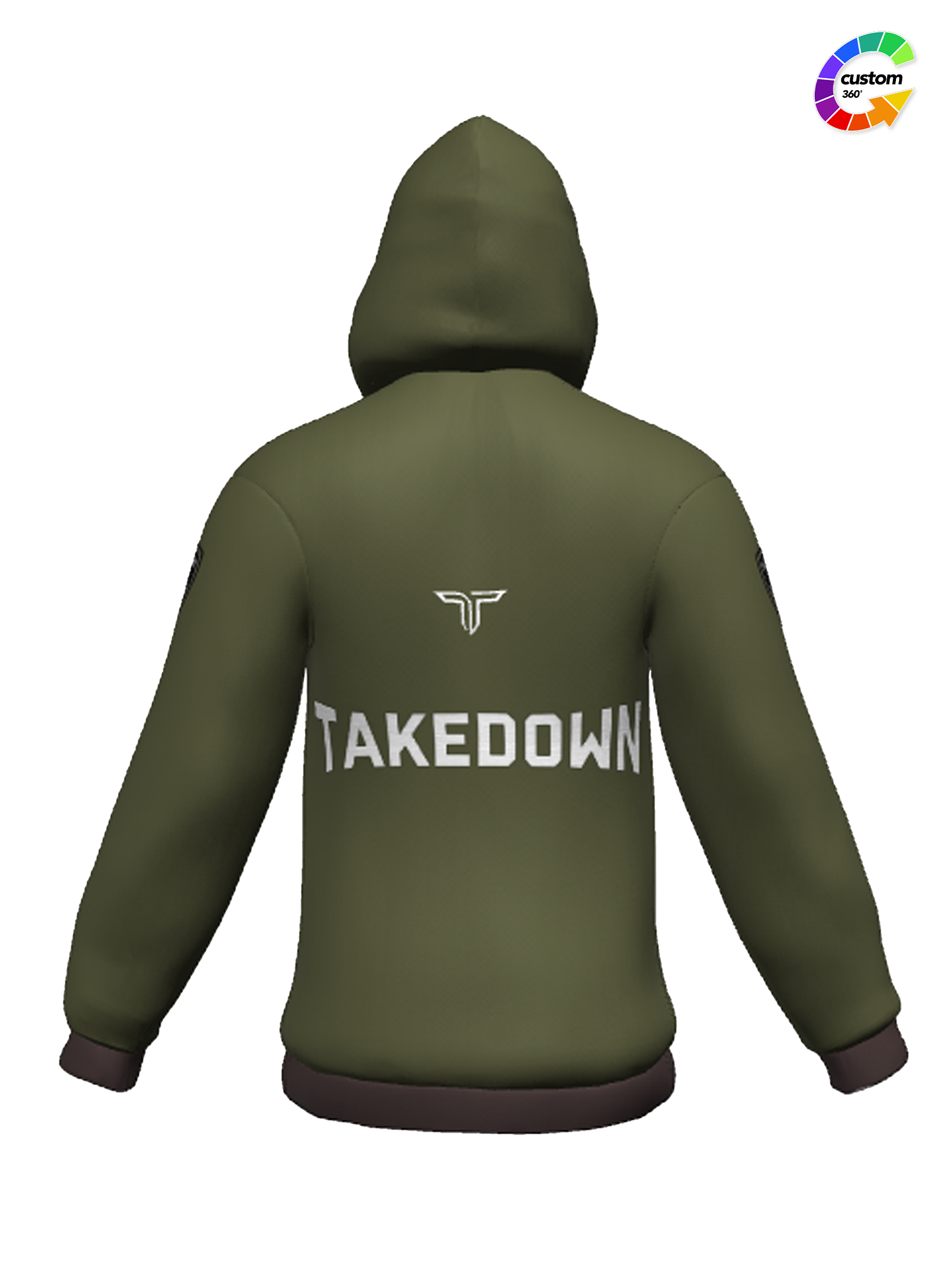 TD-HD-005 360° Custom Hoodie