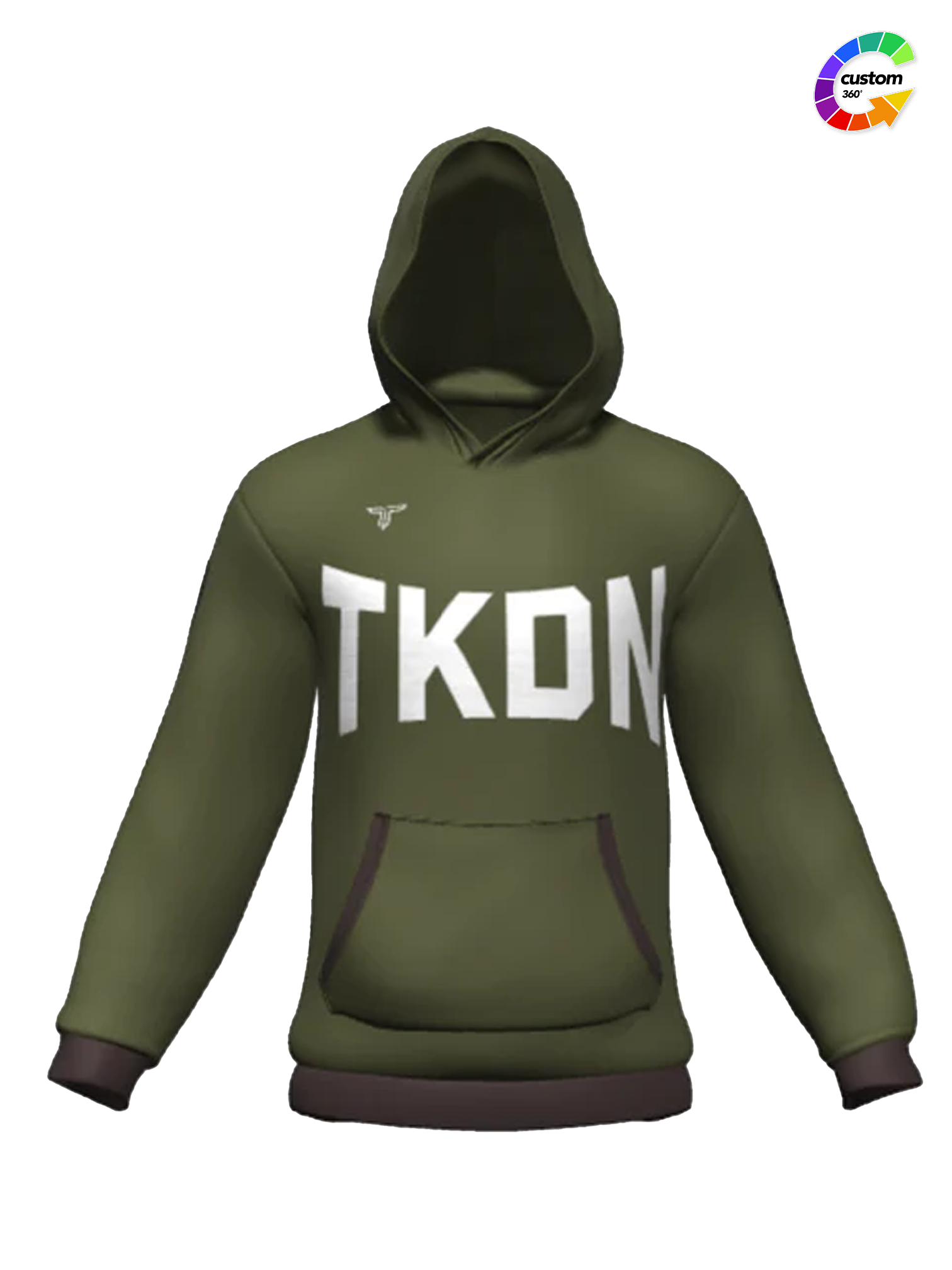 TD-HD-005 360° Custom Hoodie