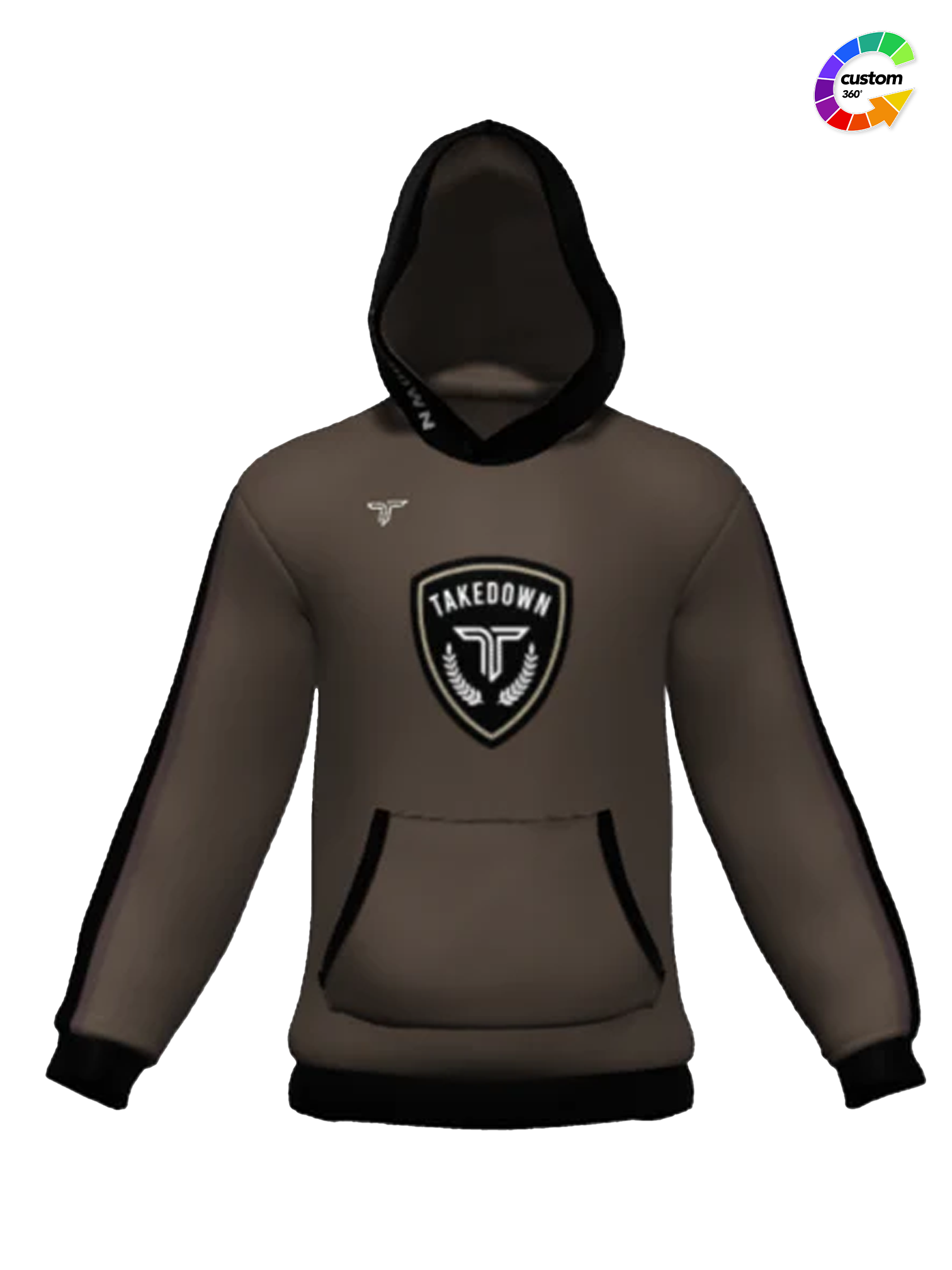 TD-HD-006 360° Custom Hoodie