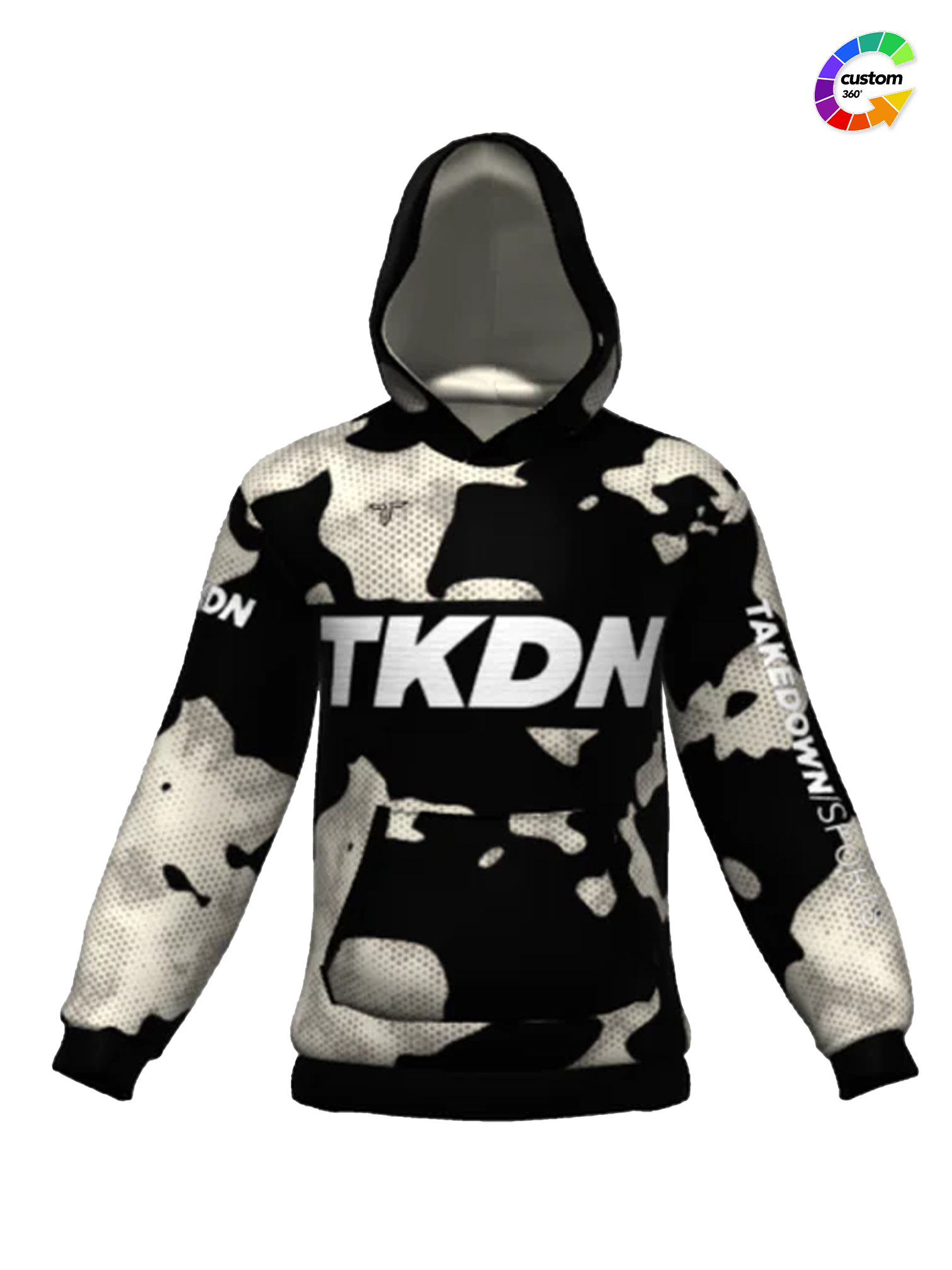 TD-HD-008 360° Custom Hoodie