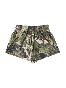 Hunter Camo Women’s Fight Shorts (3” Inseam)