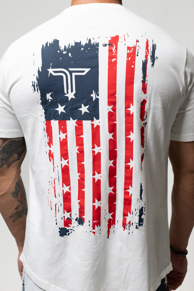 Stars & Stripes T-Shirt - White