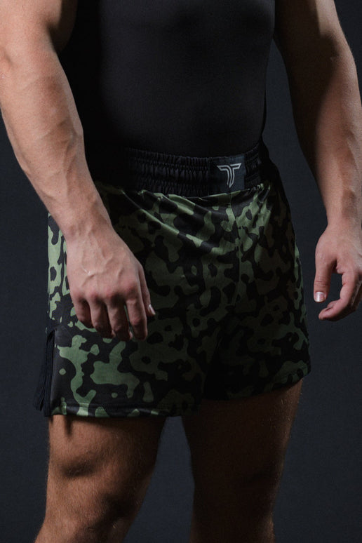 The Patriot Series V2 Fight Shorts (5”&7“ Inseam) - Marsh Green