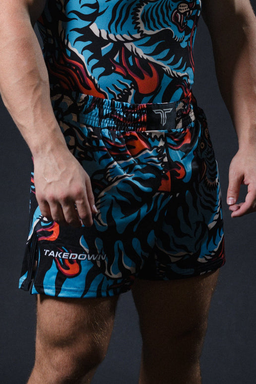 Thai Tigers Fight Shorts (5”&7“ Inseam)