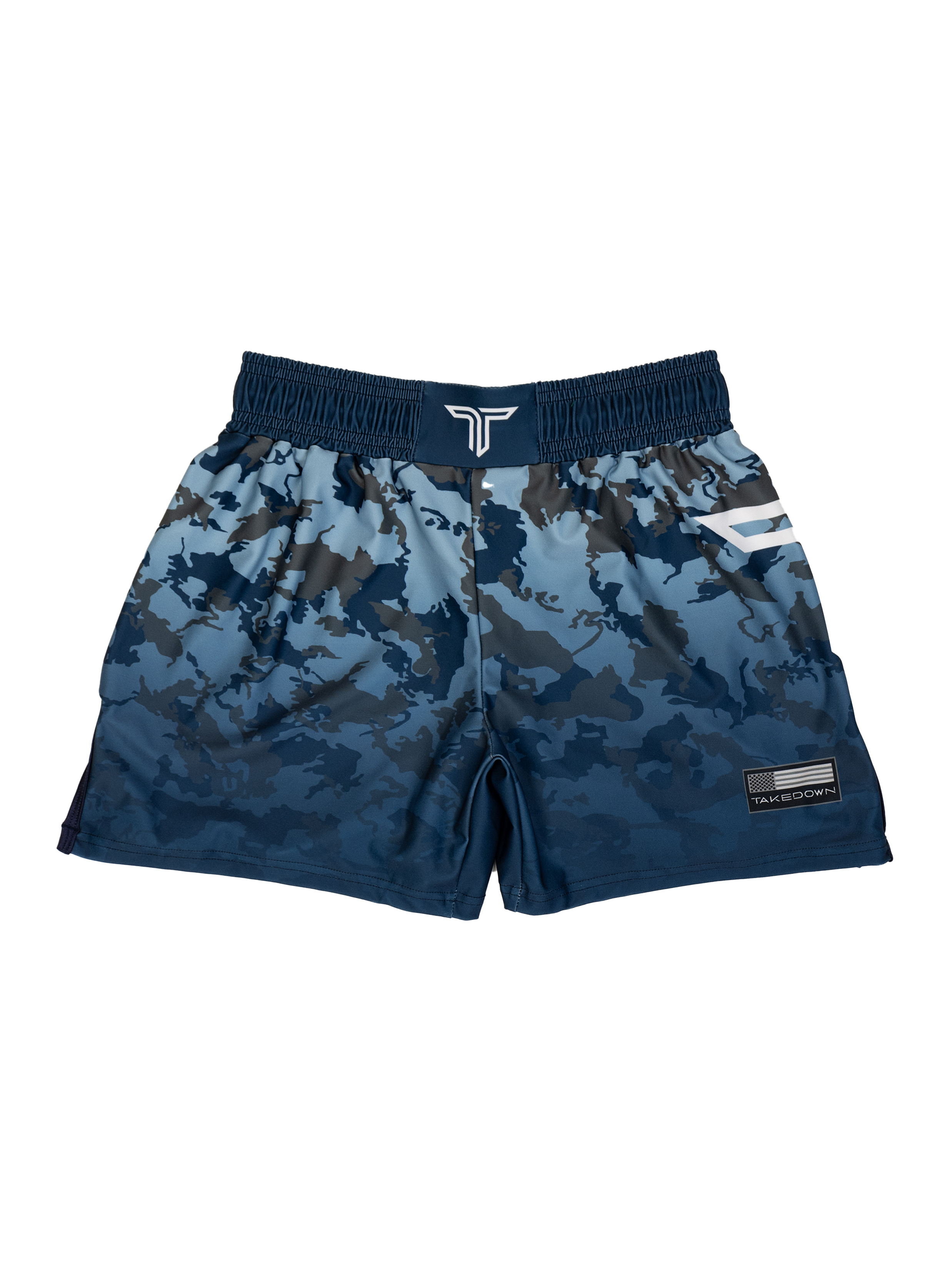 Particle Camo Fight Shorts - Ink (5