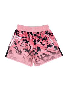 Particle Camo Fight Shorts - Malibu Pink (5"&7" Inseam)