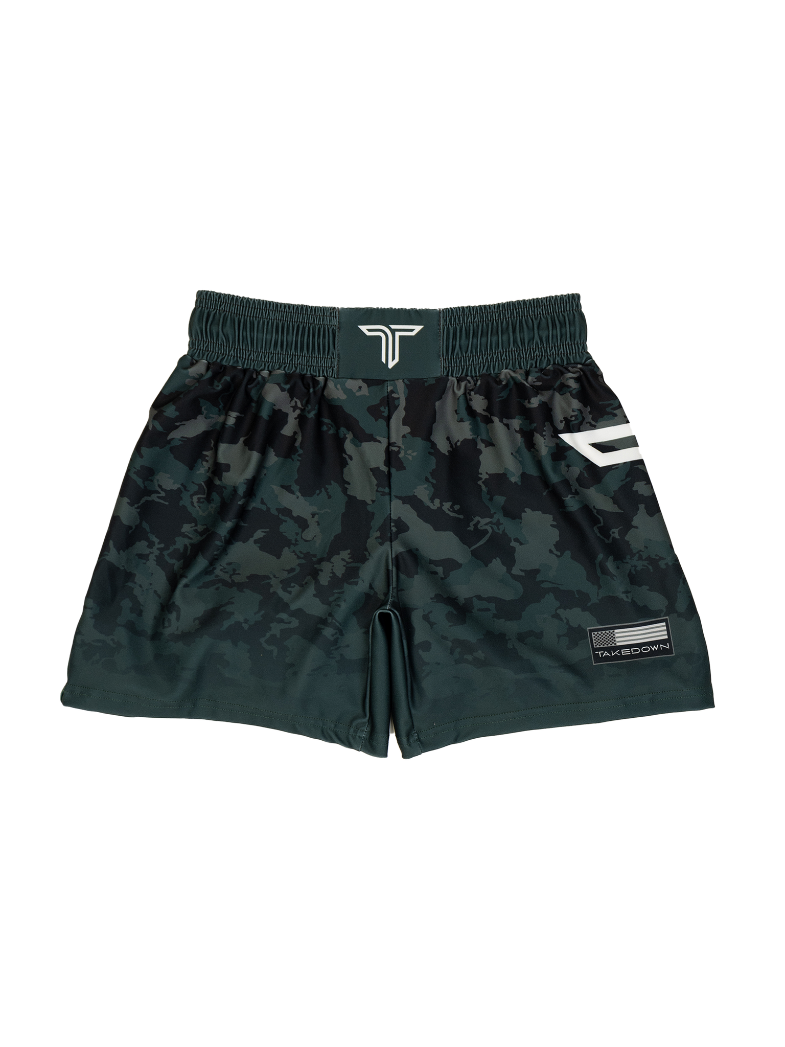 Particle Camo Women's Fight Shorts - Moss (3" & 5" Inseam)