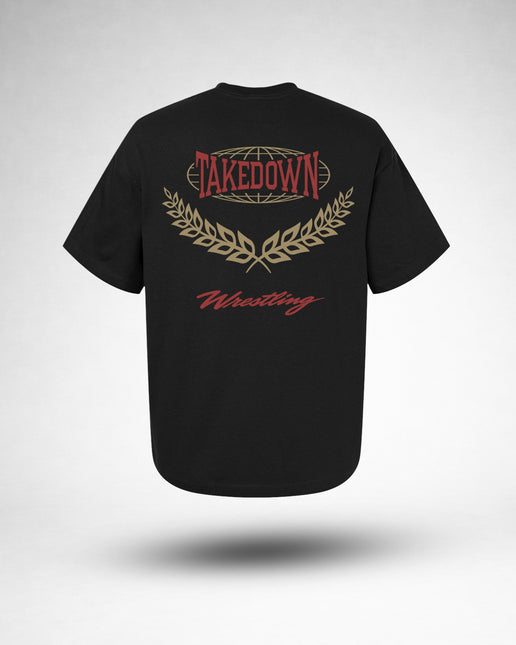 Takedown Wrestling Victory Oversized Tee - Black