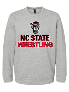 Adidas NC State Wrestling Crewneck - Grey