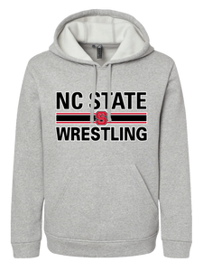 Adidas NC State Wrestling Hoodie - Grey