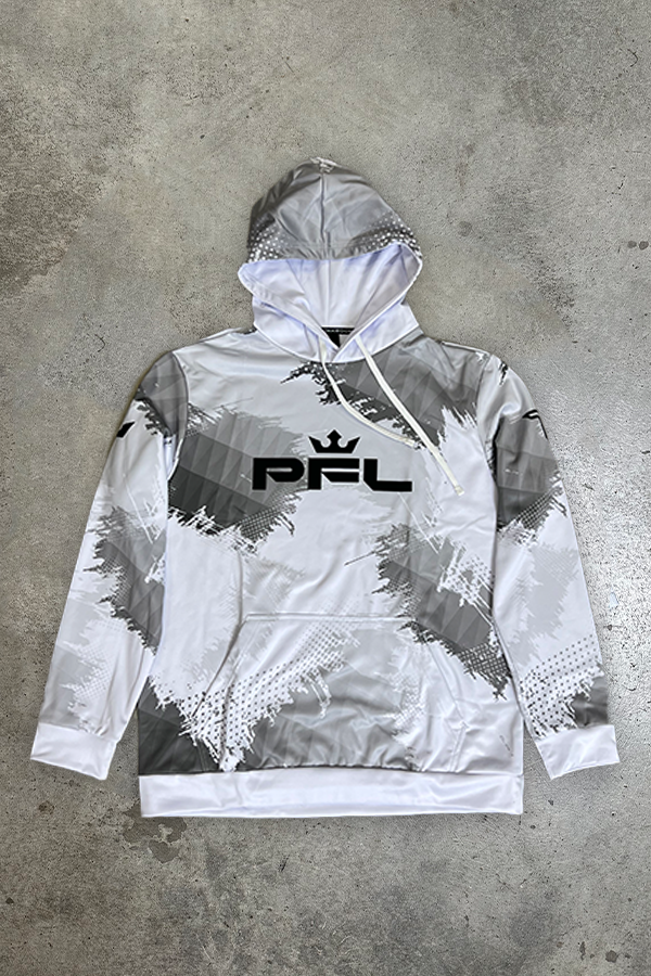PFL Kaos Camo Performance Hoodie - White