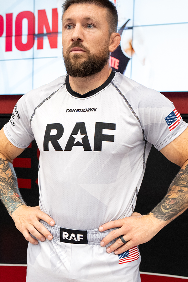 Real American Freestyle Short-Sleeve Raglan - Grey