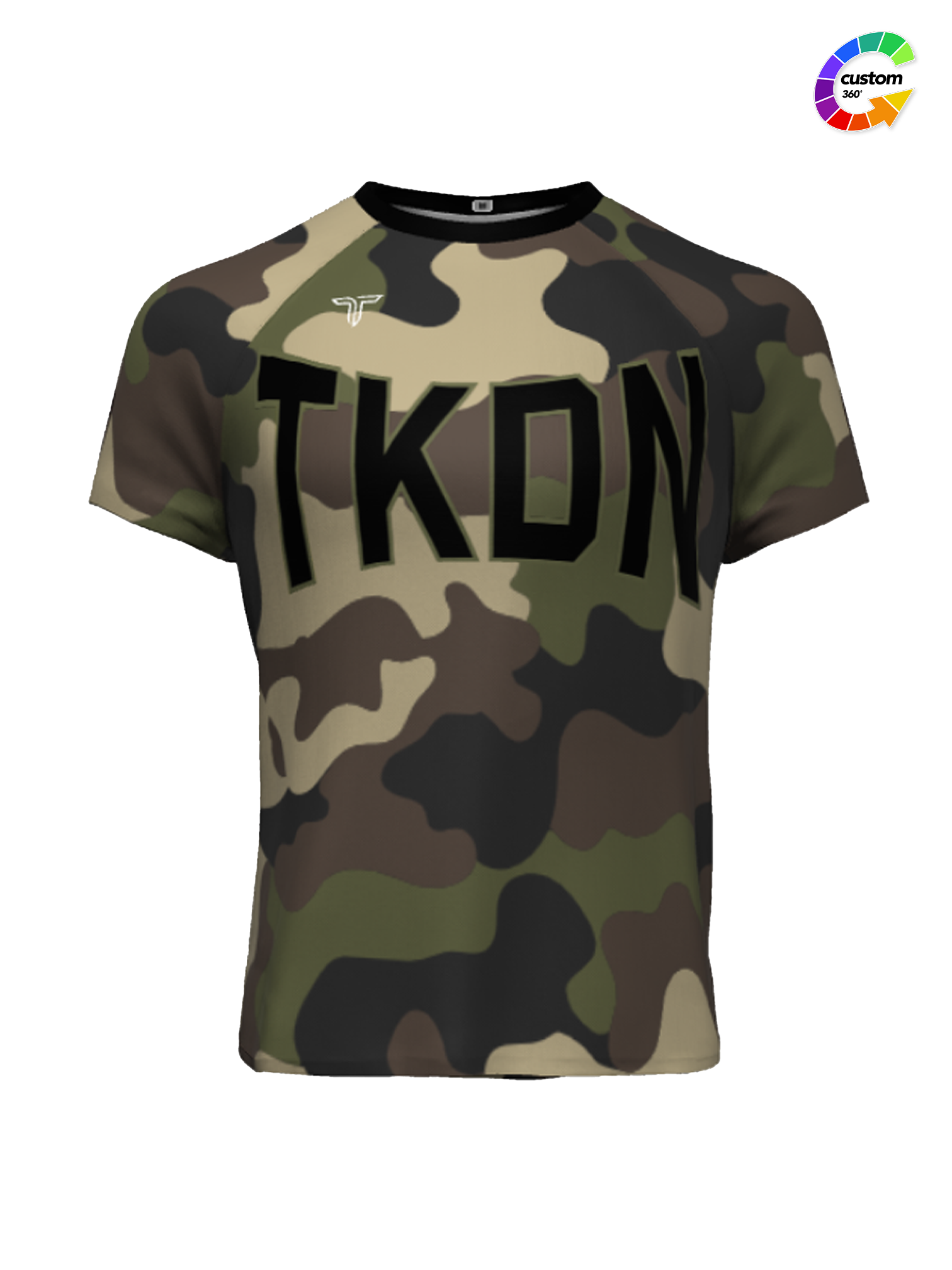 TD-RGL-004 360° Custom Raglan T-Shirt