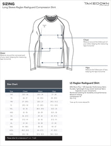 'Tiger Fight' Longsleeve Rashguard - Fire Grey