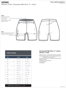 Battle Star Women's Compression Shorts (4" Inseam)