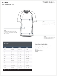 South River Youth Athletics Short Sleeve Raglan - Baby Blue