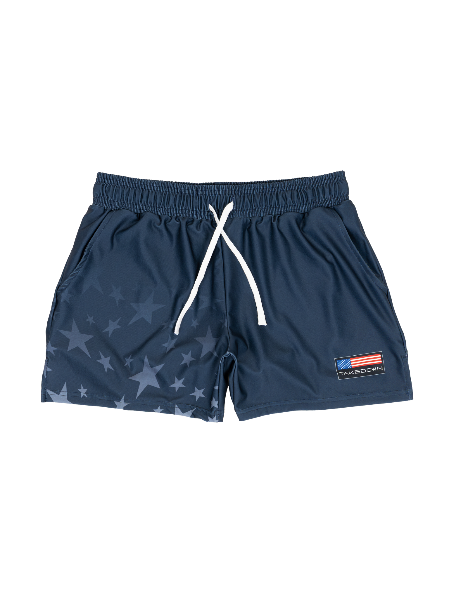 Gym Star Gym Shorts - Navy (5"&7" Inseam)