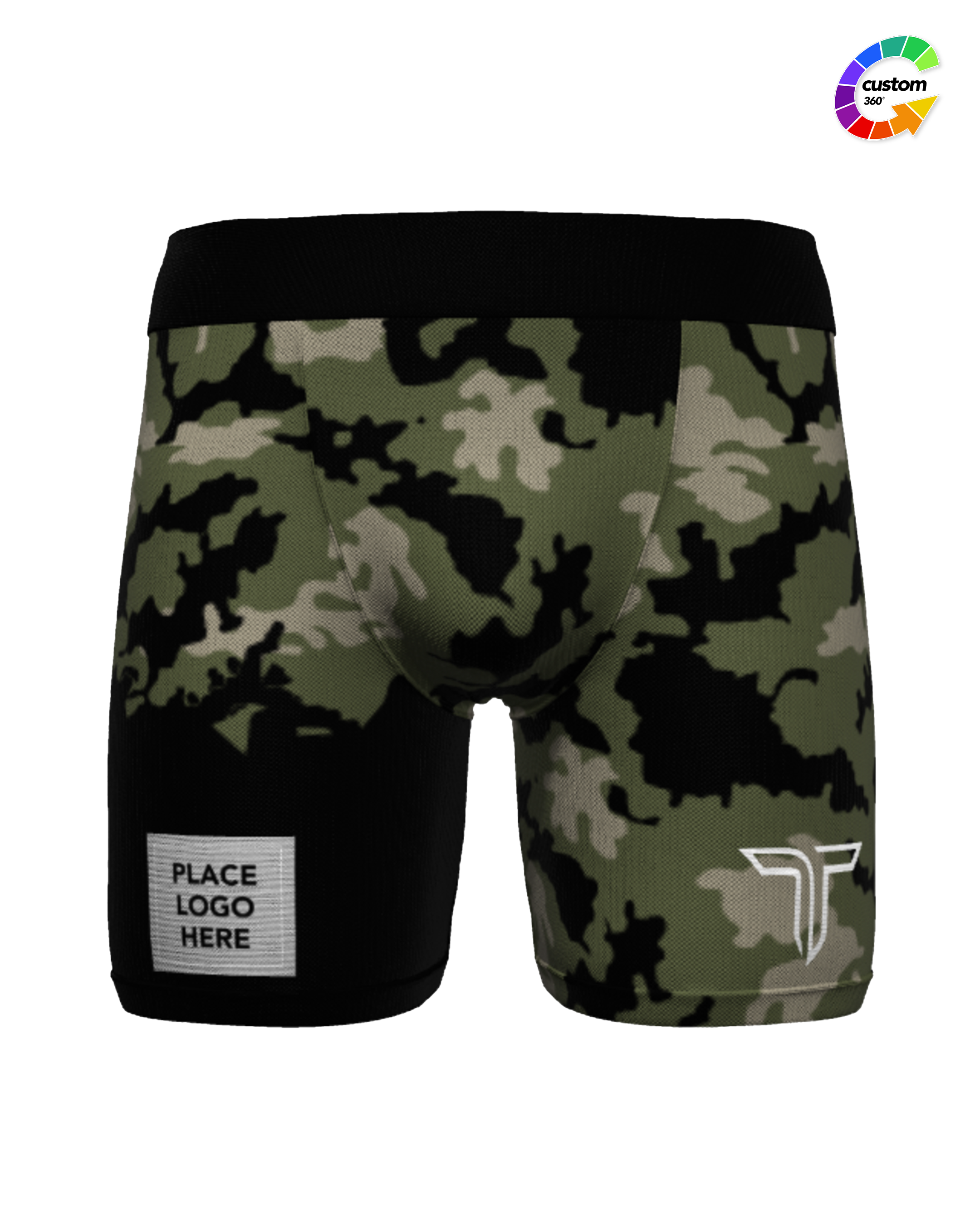 TD-CS-002 360° Custom Compression Shorts