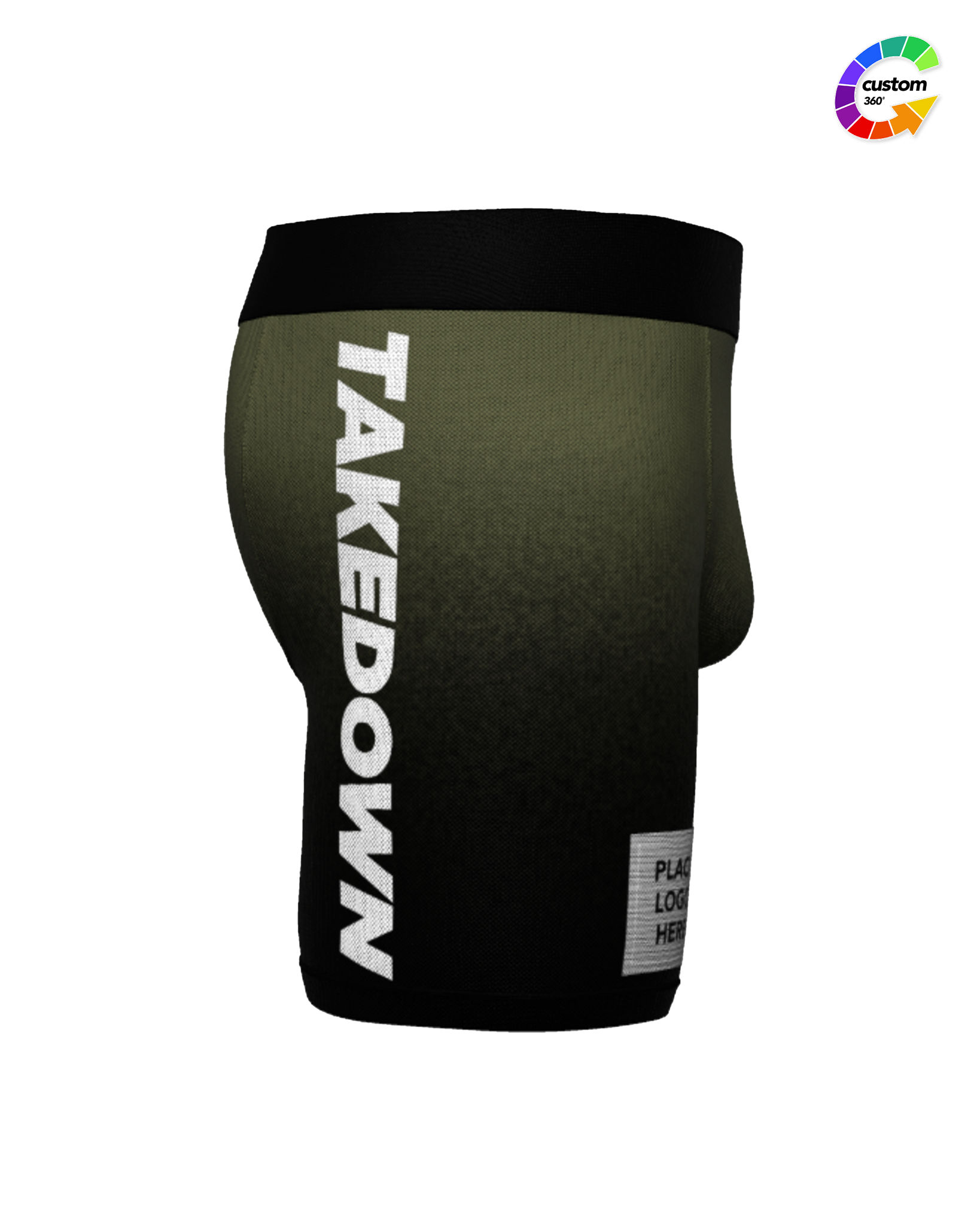 TD-CS-005 360° Custom Compression Shorts