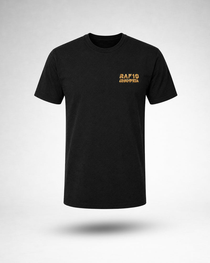 RAF 10 Champions Tee - Black