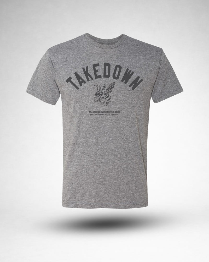 Float & Sting - Daily Grind Gray Tee