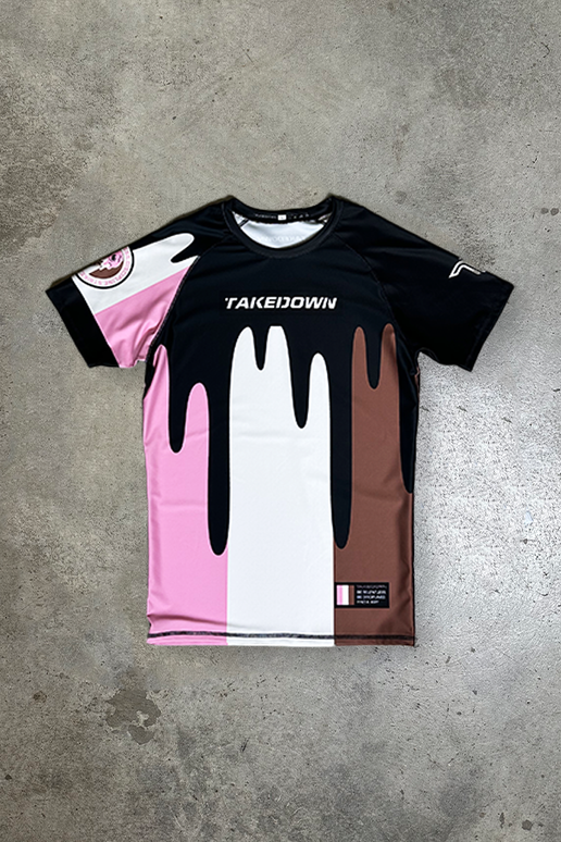 Neapolitan Nightmare Short-Sleeve Rashguard *PREORDER*