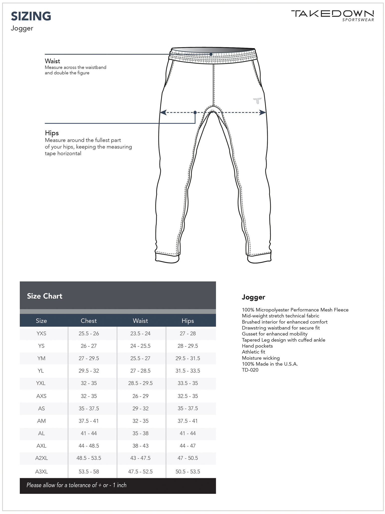 South River Youth Athletics Jogger - Navy