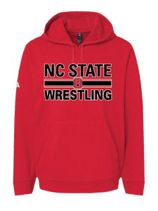 Adidas NC State Wrestling Hoodie - Red