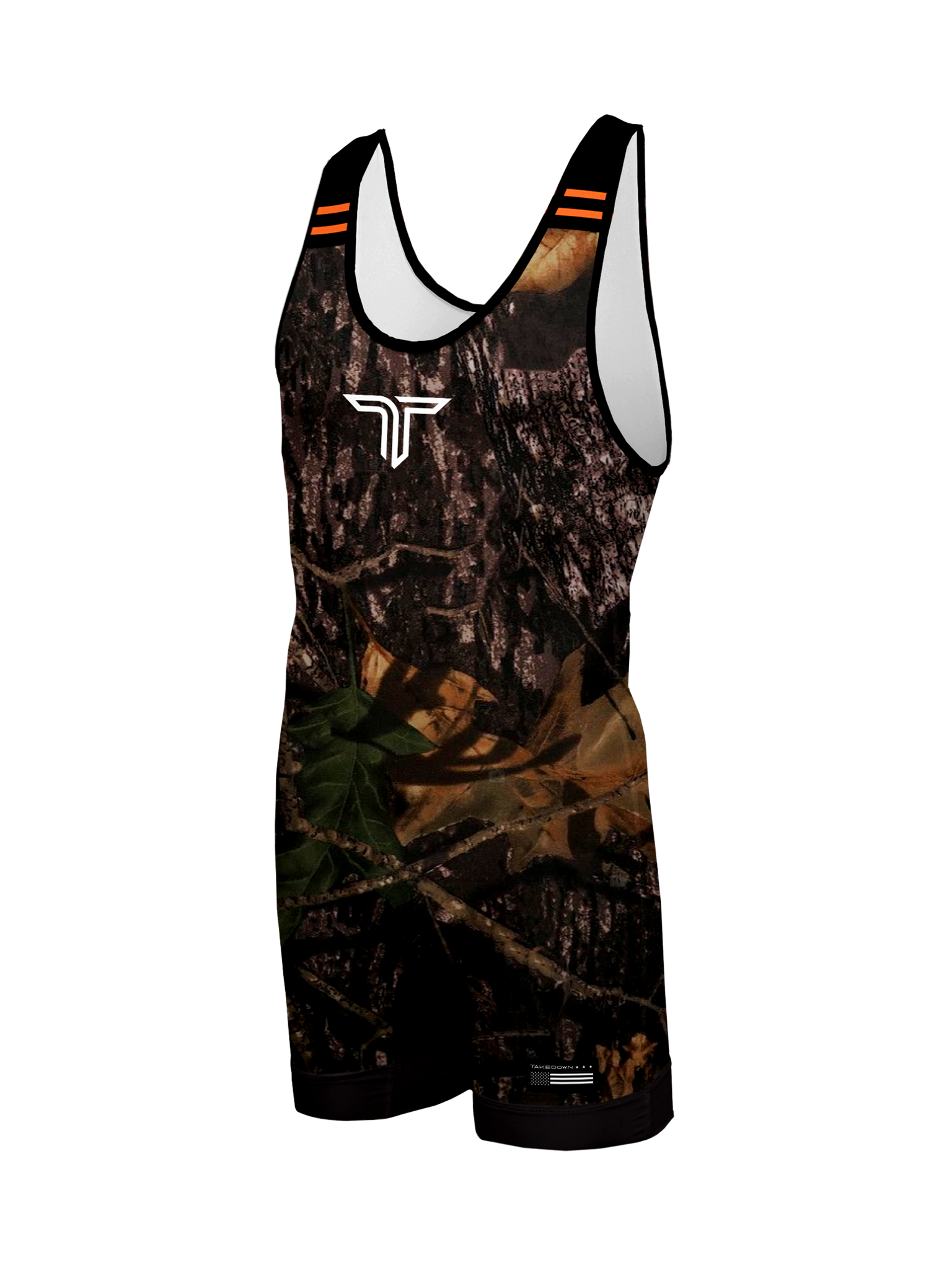 Hunter Camo Wrestling Singlet