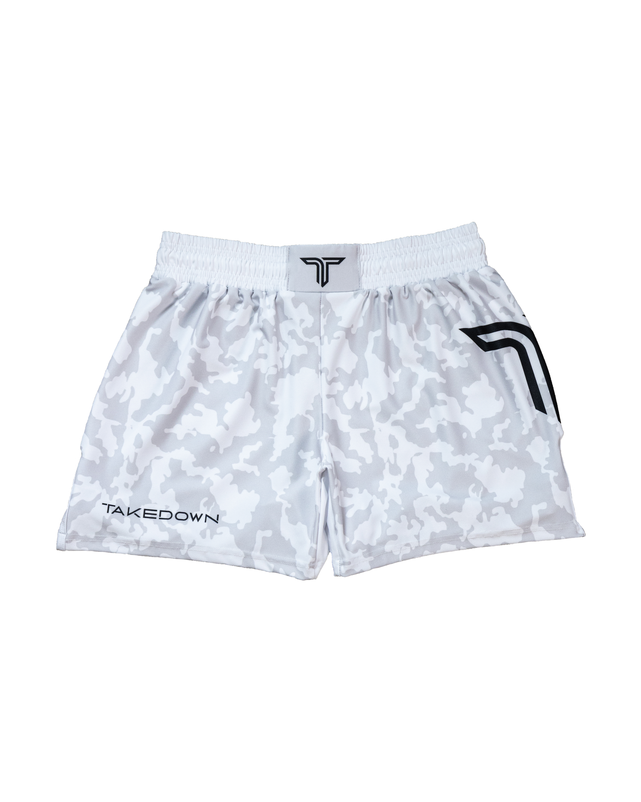 White Camo Fight Shorts (5