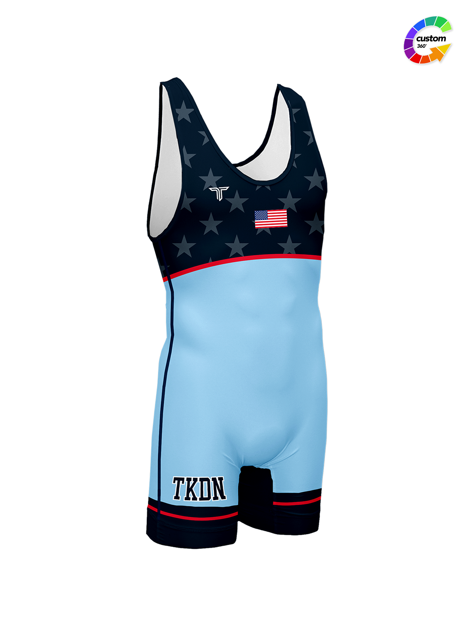 TD-Singlet-023 360° Custom Singlet