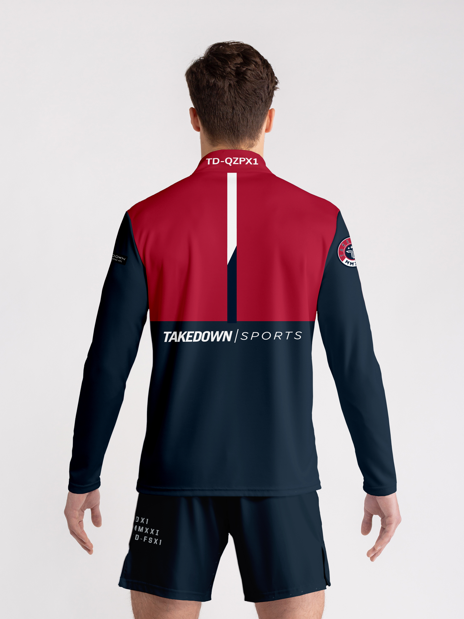 TD-QZ-004 360° Custom Quarter Zip