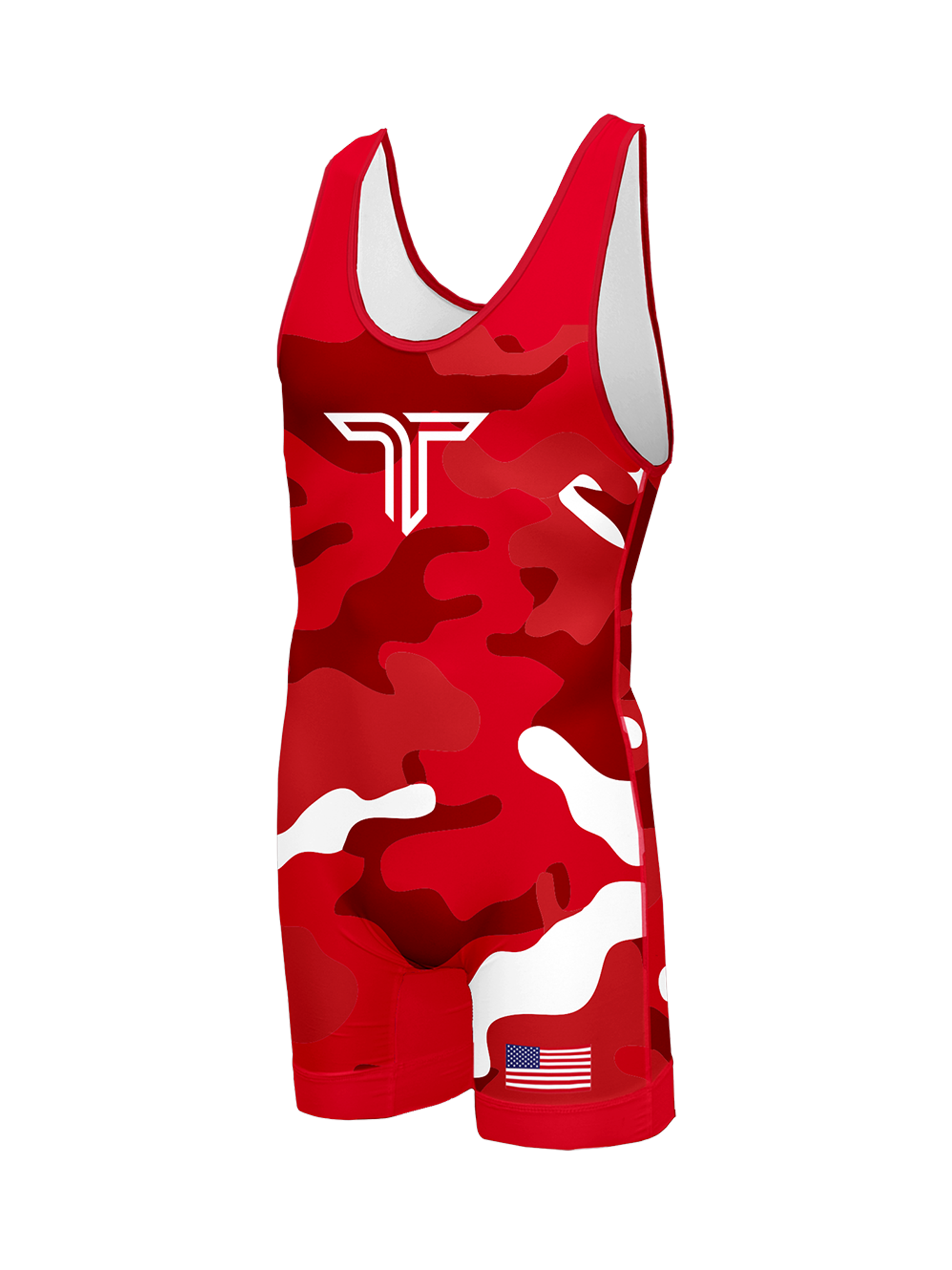 USA OG Camo Wrestling Singlet