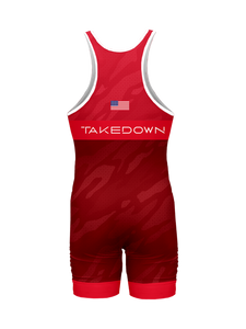 USA Ghost Camo Wrestling Singlet