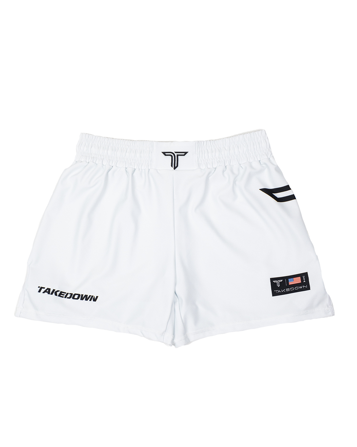 Arctic White Core Fight Shorts (5