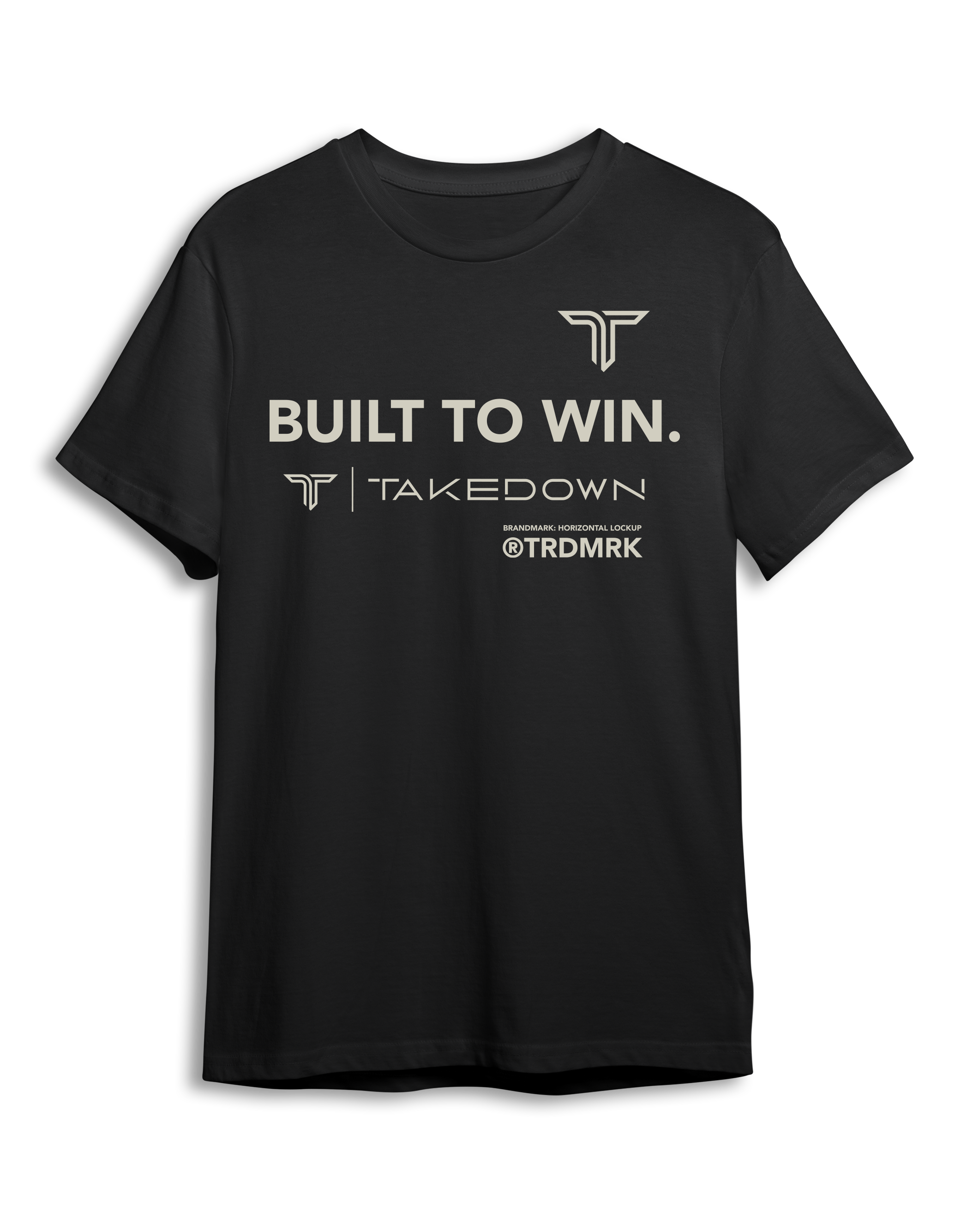 Built To Win Graphic T-Shirt (Black)